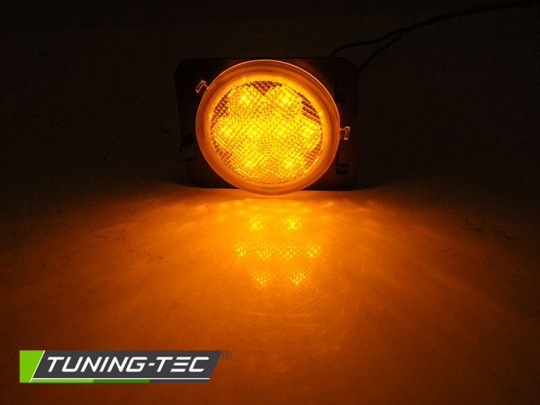 Blinkry boční LED - JEEP WRANGLER JK 07-18 bílé