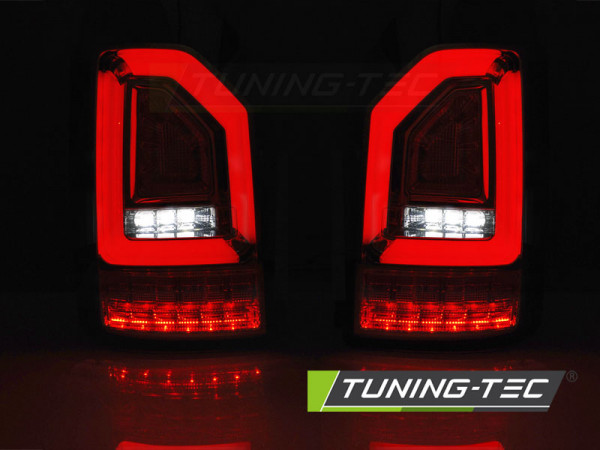 Zadní světla LED BAR SEQ VW T6 15- červená (LED)