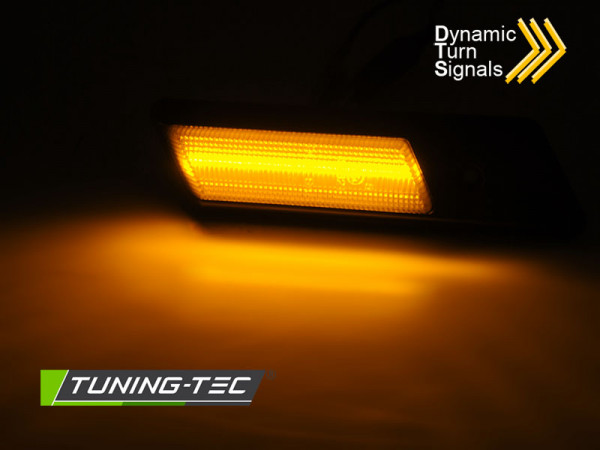 Blinkry boční LED dynamické BMW E34/E32/E36 bílé