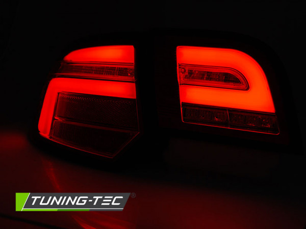 Zadní světla LED s LED dynamickým blinkrem pro AUDI A3 8P 5D 08-12 červená